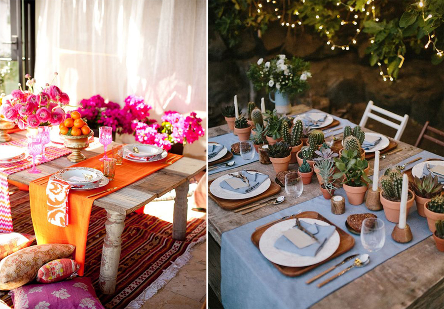 Tips For Tablescaping - Table Runners and Placemats